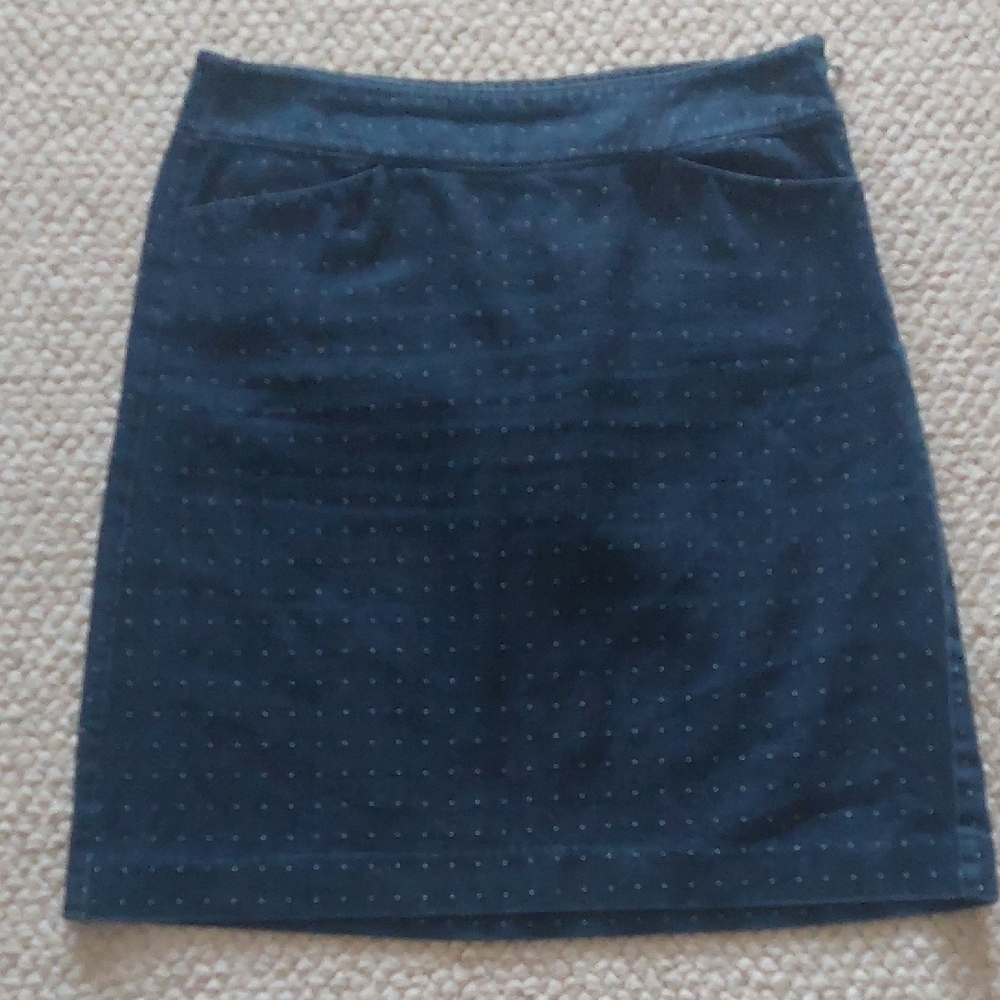 Talbots Dark Blue Pencil Skirt